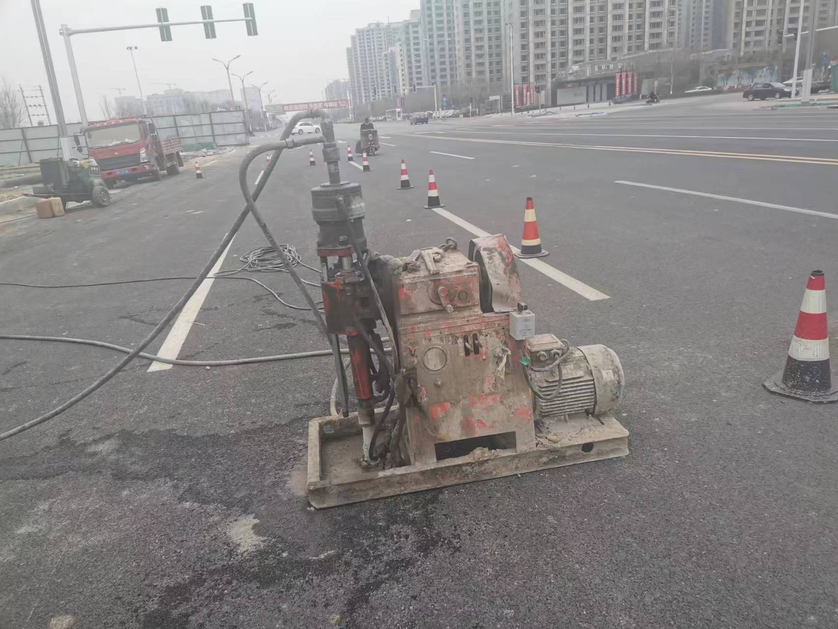 涪城路基注浆